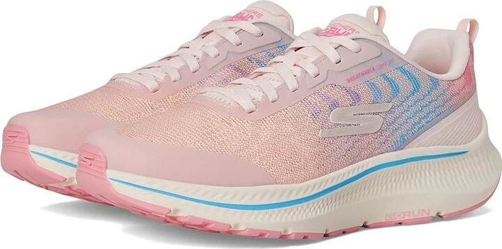 SKECHERS Go Run Consistent 2.0 Breathable Comfort Women's Shoes Pink/Multi : 7.5 B - Medium
