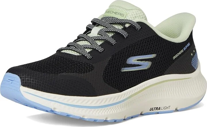 SKECHERS Go Run Consistent 2.0 Captiva Hands Free Slip-Ins Women's Shoes Black/Mint : 7.5 B - Medium - Image 5