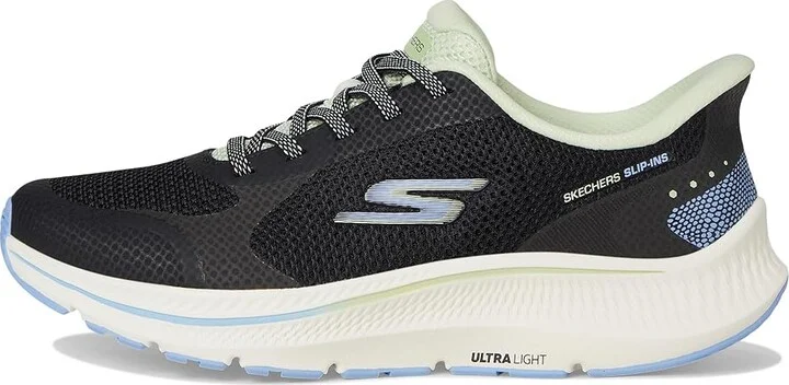 SKECHERS Go Run Consistent 2.0 Captiva Hands Free Slip-Ins Women's Shoes Black/Mint : 7.5 B - Medium - Image 6