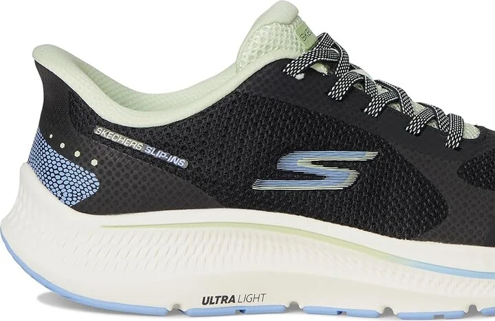 SKECHERS Go Run Consistent 2.0 Captiva Hands Free Slip-Ins Women's Shoes Black/Mint : 7.5 B - Medium - Image 7