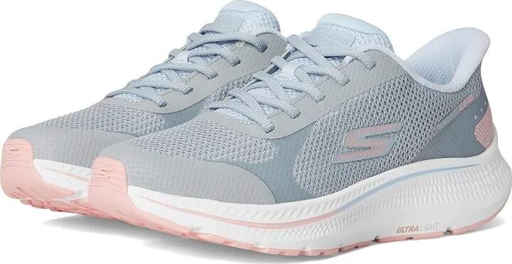 SKECHERS Go Run Consistent 2.0 Captiva Hands Free Slip-Ins Women's Shoes Gray/Light Blue : 10 B - Medium