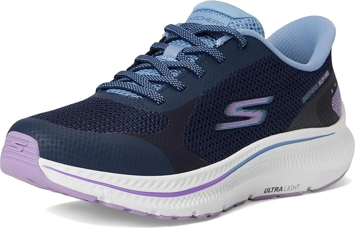 SKECHERS Go Run Consistent 2.0 Captiva Hands Free Slip-Ins Women's Shoes Navy/Lavender : 9 B - Medium - Image 5