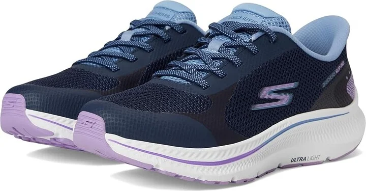 SKECHERS Go Run Consistent 2.0 Captiva Hands Free Slip-Ins Women's Shoes Navy/Lavender : 9 B - Medium