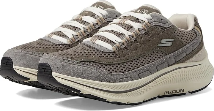 SKECHERS Go Run Consistent 2.0-D'Lites Men's Running Shoes Taupe : 8 D - Medium, Rubber/Suede/Synthetic