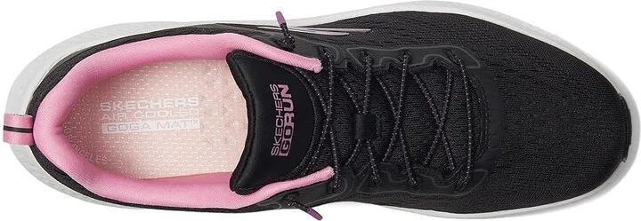 SKECHERS Go Run Consistent 2.0 Duval Women's Shoes Black/Pink : 6.5 B - Medium - Image 2