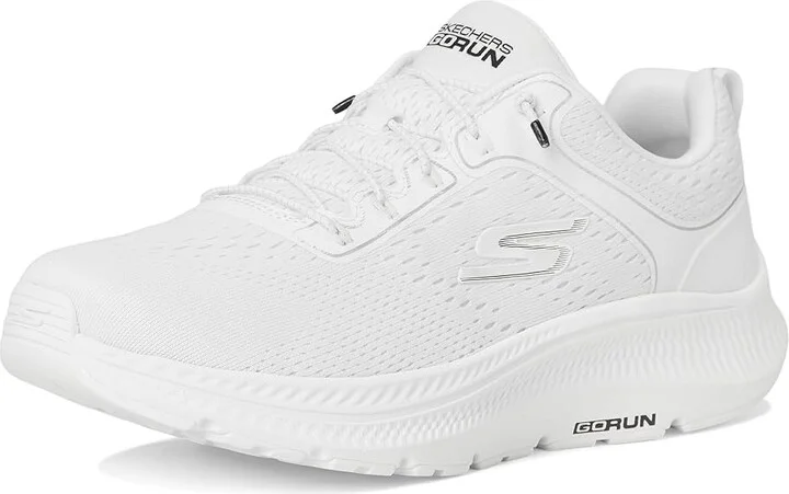SKECHERS Go Run Consistent 2.0 Duval Women's Shoes White/Black : 6 B - Medium - Image 5