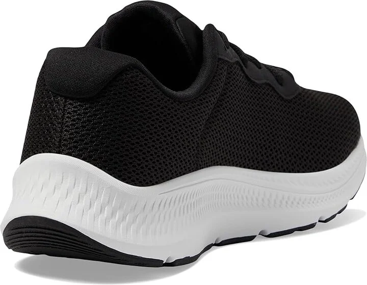 SKECHERS Go Run Consistent 2.0 Engaged Women's Shoes Black/White : 5.5 B - Medium, Textile - Image 4