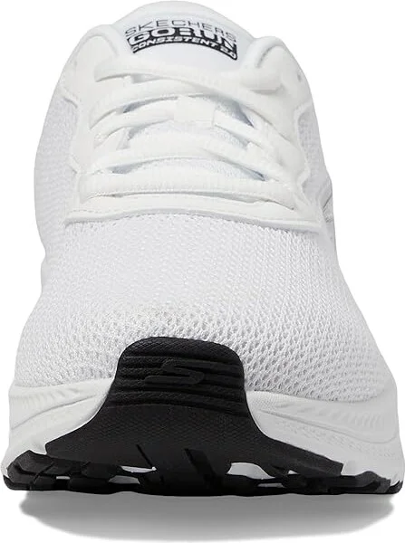 SKECHERS Go Run Consistent 2.0 Engaged Women's Shoes White/Black : 5 B - Medium, Textile - Image 5