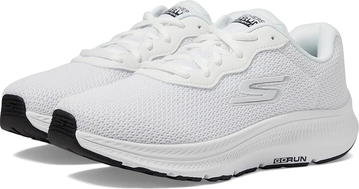 SKECHERS Go Run Consistent 2.0 Engaged Women's Shoes White/Black : 5 B - Medium, Textile