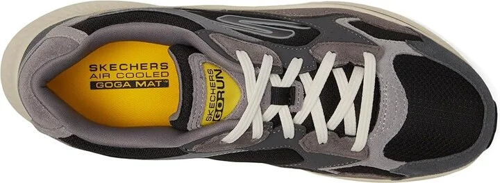 SKECHERS Go Run Consistent 2.0 Men's Running Shoes Charcoal/Black : 10 D - Medium, Suede - Image 2