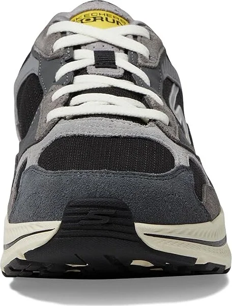SKECHERS Go Run Consistent 2.0 Men's Running Shoes Charcoal/Black : 10 D - Medium, Suede - Image 3