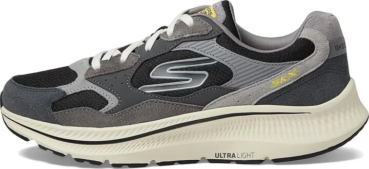 SKECHERS Go Run Consistent 2.0 Men's Running Shoes Charcoal/Black : 10 D - Medium, Suede - Image 6
