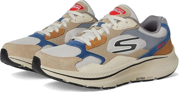 SKECHERS Go Run Consistent 2.0 Men's Running Shoes Taupe/Multi : 10 D - Medium, Suede