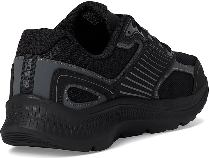 SKECHERS Go Run Consistent 2.0 Men's Shoes Charcoal/Blue : 10 D - Medium, Leather/Textile - Image 9