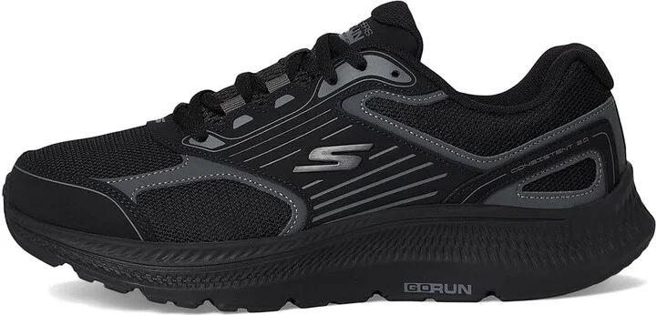 SKECHERS Go Run Consistent 2.0 Men's Shoes Charcoal/Blue : 10 D - Medium, Leather/Textile - Image 11