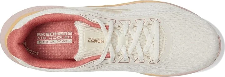 SKECHERS Go Run Consistent 2.0 Mile Women's Shoes Natural/Pink : 5 B - Medium, Rubber/Textile - Image 2