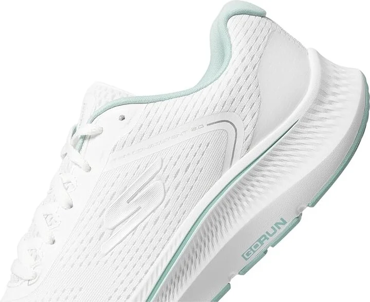 SKECHERS Go Run Consistent 2.0 Mile Women's Shoes White/Mint : 7.5 B - Medium, Rubber/Textile - Image 4