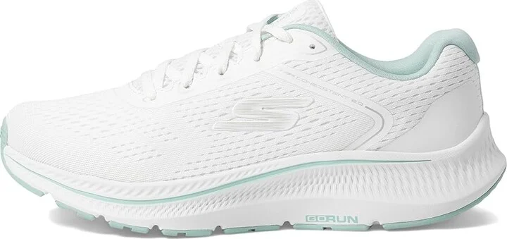 SKECHERS Go Run Consistent 2.0 Mile Women's Shoes White/Mint : 7.5 B - Medium, Rubber/Textile - Image 5