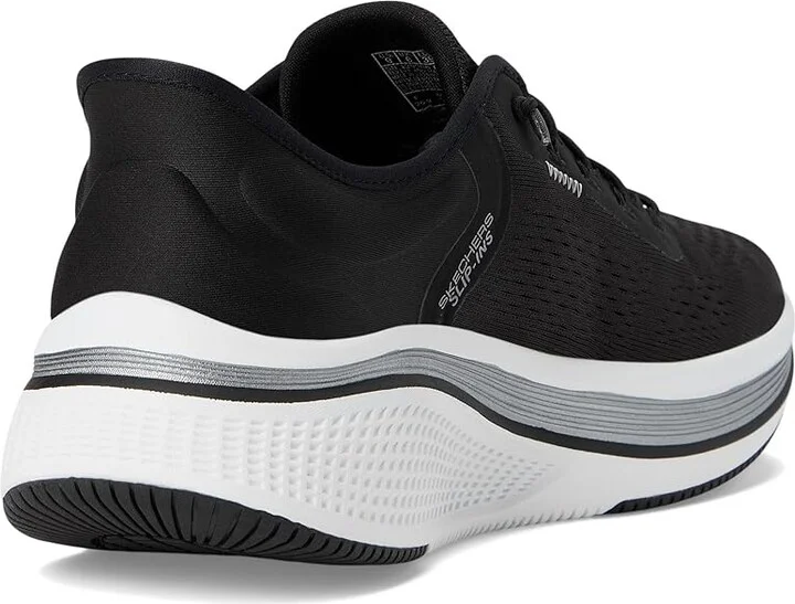 SKECHERS Go Run Elevate 2.0 Banyan Hands Free Slip-Ins Women's Shoes Black/White : 5.5 B - Medium, Synthetic - Image 4
