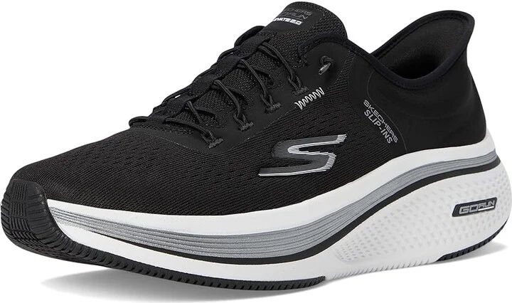 SKECHERS Go Run Elevate 2.0 Banyan Hands Free Slip-Ins Women's Shoes Black/White : 5.5 B - Medium, Synthetic - Image 5