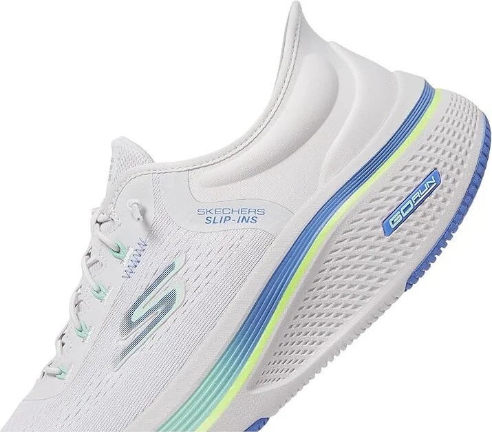 SKECHERS Go Run Elevate 2.0 Banyan Hands Free Slip-Ins Women's Shoes Gray/Blue : 6 B - Medium, Synthetic - Image 4