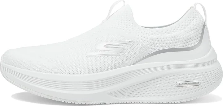 SKECHERS Go Run Elevate 2.0 Cadena Women's Shoes White/Silver : 10 B - Medium, Textile - Image 6