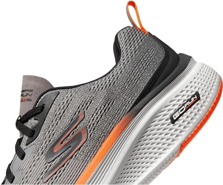 SKECHERS Go Run Elevate 2.0 - Fluid Motion Men's Shoes Charcoal : 10 D - Medium, Textile - Image 4