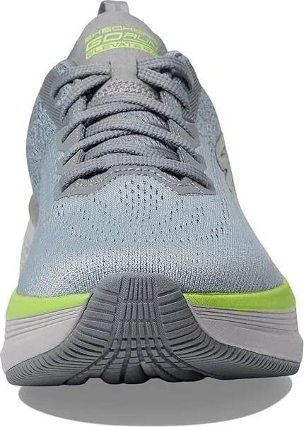 SKECHERS Go Run Elevate 2.0 Women's Shoes Gray/Lime : 7.5 B - Medium, Synthetic/Textile - Image 3