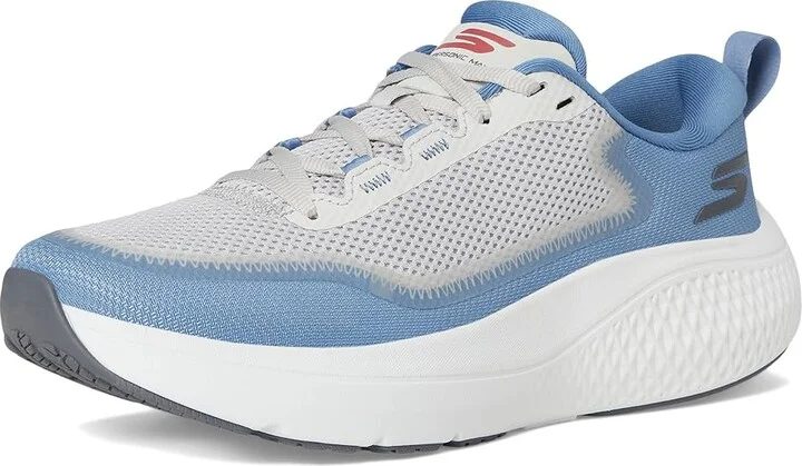 SKECHERS Go Run Supersonic Max Men's Shoes Blue/Grey : 7.5 D - Medium, Synthetic - Image 5
