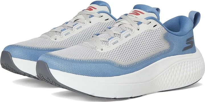 SKECHERS Go Run Supersonic Max Men's Shoes Blue/Grey : 7.5 D - Medium, Synthetic