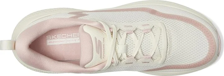 SKECHERS Go Run Supersonic Max Women's Shoes Natural/Pink : 10 B - Medium, Synthetic - Image 2