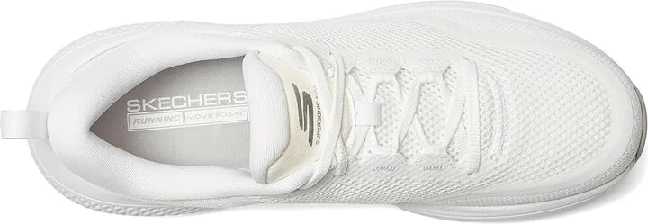 SKECHERS Go Run Supersonic Max Women's Shoes Natural/Pink : 10 B - Medium, Synthetic - Image 8