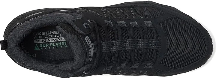 SKECHERS Go Run Trail Altitude 2.0 Cold Creek Waterproof Women's Climbing Shoes Black/Charcoal : 8.5 B - Medium, Leather - Image 2