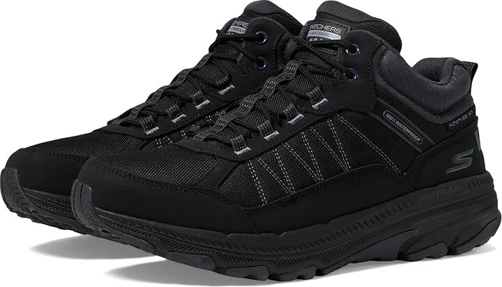 SKECHERS Go Run Trail Altitude 2.0 Cold Creek Waterproof Women's Climbing Shoes Black/Charcoal : 8.5 B - Medium, Leather