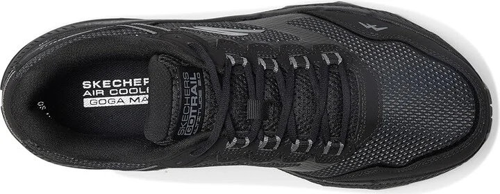 SKECHERS Go Run Trail Altitude 2.0 - Mar Men's Shoes Black/Black : 11 D - Medium, Leather - Image 2