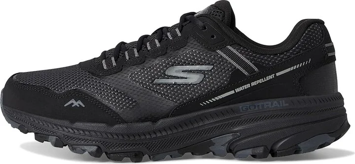 SKECHERS Go Run Trail Altitude 2.0 - Mar Men's Shoes Black/Black : 11 D - Medium, Leather - Image 6