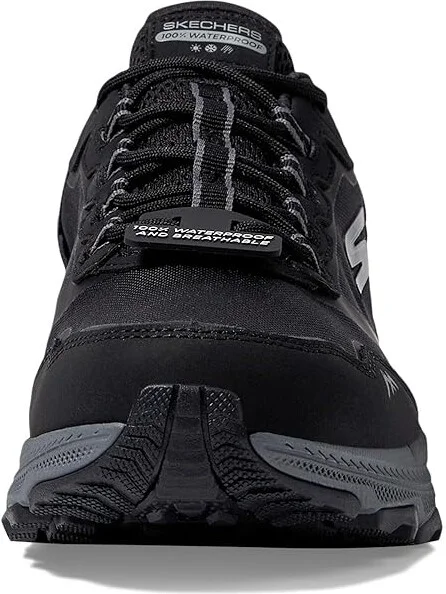 SKECHERS Go Run Trail Altitude 2.0 Pine Ridge Waterproof Women's Climbing Shoes Natural/Pink : 9.5 B - Medium, Leather - Image 10
