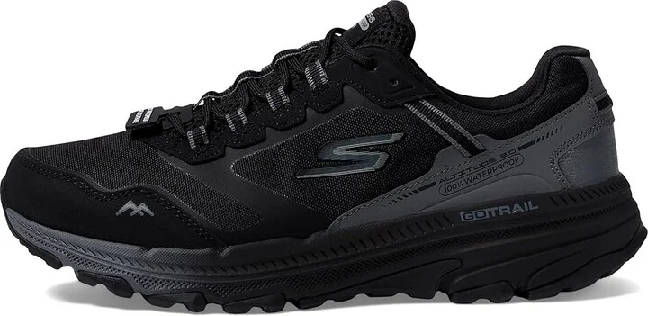 SKECHERS Go Run Trail Altitude 2.0 Pine Ridge Waterproof Women's Climbing Shoes Natural/Pink : 9.5 B - Medium, Leather - Image 11