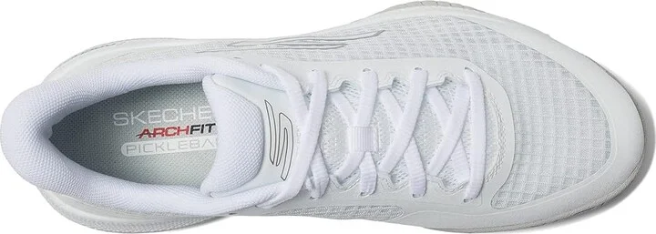 SKECHERS Go Train Arch Fit Viper Court Pro - Pickleball Women's Tennis Shoes White : 5.5 B - Medium, Synthetic/Textile - Image 2