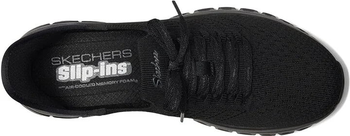 SKECHERS Graceful - First Blush Hands Free Slip-Ins Women's Shoes Black : 5 B - Medium, Synthetic - Image 2