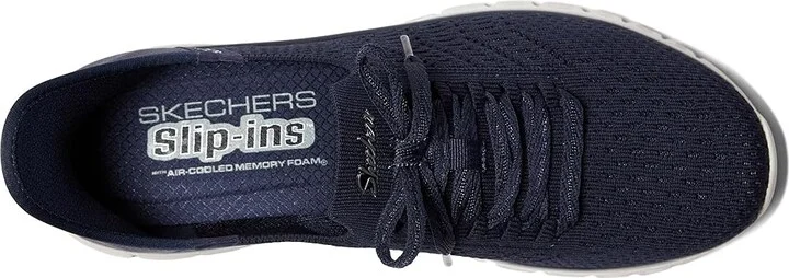 SKECHERS Graceful - First Blush Hands Free Slip-Ins Women's Shoes Navy : 6 B - Medium, Synthetic - Image 2