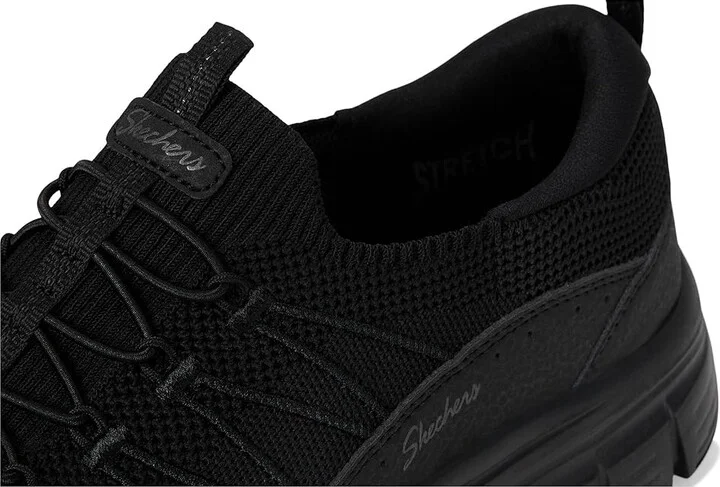 SKECHERS Graceful - Picture Perfect Women's Shoes Black : 9 B - Medium, Synthetic - Image 7