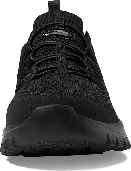 SKECHERS Graceful - Soft Soul Women's Shoes Black/Black : 5 B - Medium, Synthetic - Image 5
