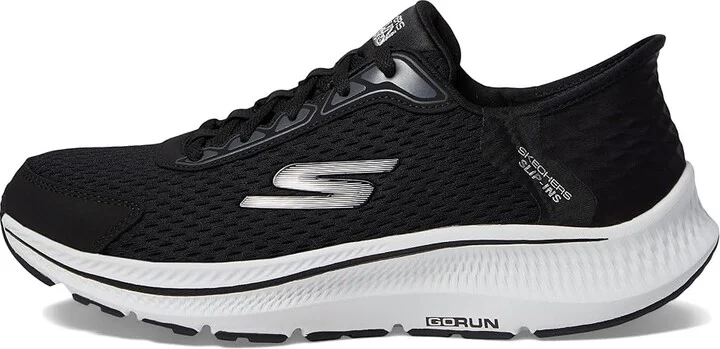SKECHERS Hands Free Slip-Ins Go Run Consistent 2.0 Endure Sneaker Women's Shoes Black/Silver : 5 B - Medium, Textile - Image 6