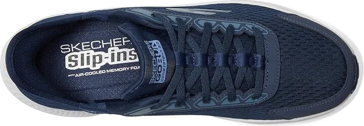 SKECHERS Hands Free Slip-Ins Go Run Consistent 2.0 Endure Sneaker Women's Shoes Navy/Blue : 5.5 D - Wide, Textile - Image 2