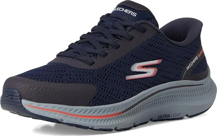 SKECHERS Hands Free Slip-ins Go Run Consistent 2.0 - Worldview Sneaker Men's Running Shoes Navy : 9.5 4E - Extra Wide, Synthetic - Image 5