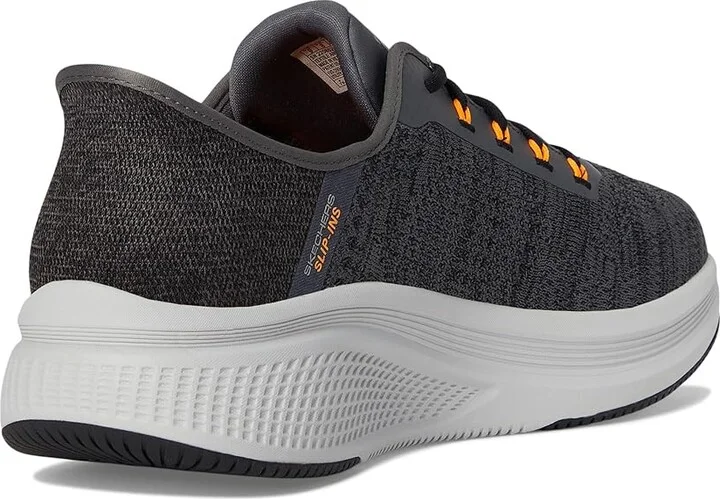 SKECHERS Hands Free Slip-ins: Go Run Elevate 2.0 Steady Motion Men's Shoes Charcoal : 8 EE - Wide, Rubber/Synthetic - Image 4