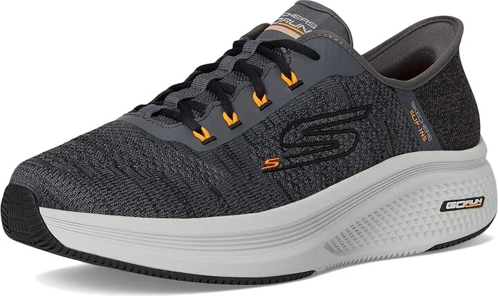 SKECHERS Hands Free Slip-ins: Go Run Elevate 2.0 Steady Motion Men's Shoes Charcoal : 8 EE - Wide, Rubber/Synthetic - Image 5