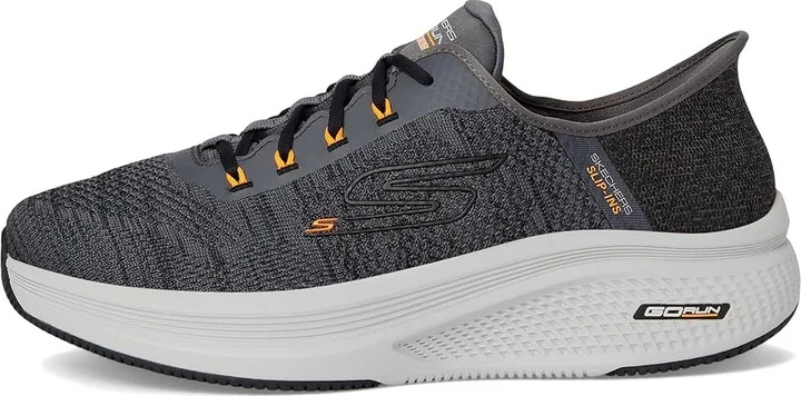 SKECHERS Hands Free Slip-ins: Go Run Elevate 2.0 Steady Motion Men's Shoes Charcoal : 8 EE - Wide, Rubber/Synthetic - Image 6