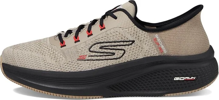 SKECHERS Hands Free Slip-ins: Go Run Elevate 2.0 Steady Motion Men's Shoes Taupe/Black : 13 D - Medium, Rubber/Synthetic - Image 5